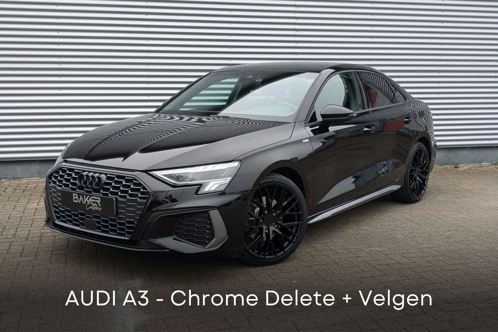 Audi A3 Chrome Delete en 19 inch velgen - Bakker Customs Portfolio