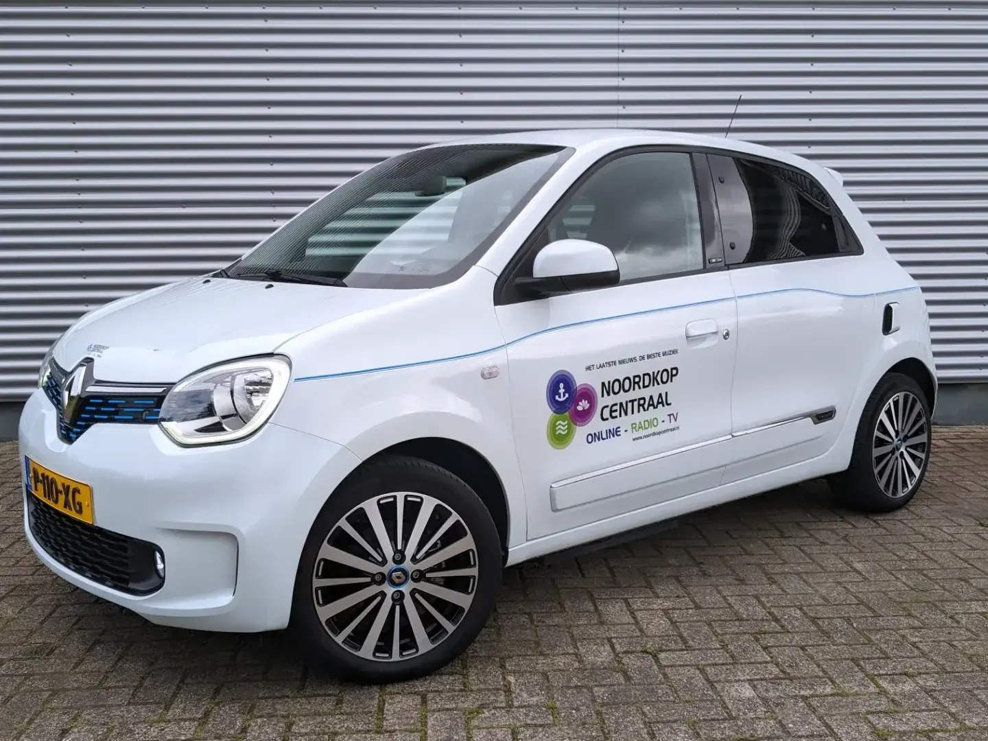 Renault Twingo met reclame
